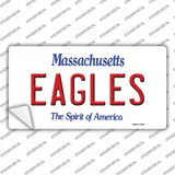 Eagles MA Novelty Sticker Decal