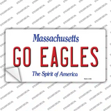 Go Eagles MA Novelty Sticker Decal