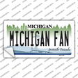 Michigan Fan MI Novelty Sticker Decal