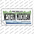 Western Michigan MI Novelty Sticker Decal