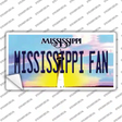 Mississippi Fan MS Novelty Sticker Decal