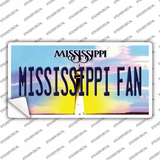 Mississippi Fan MS Novelty Sticker Decal