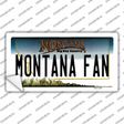 Montana Fan MT Novelty Sticker Decal