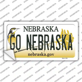 Go Nebraska NE Novelty Sticker Decal