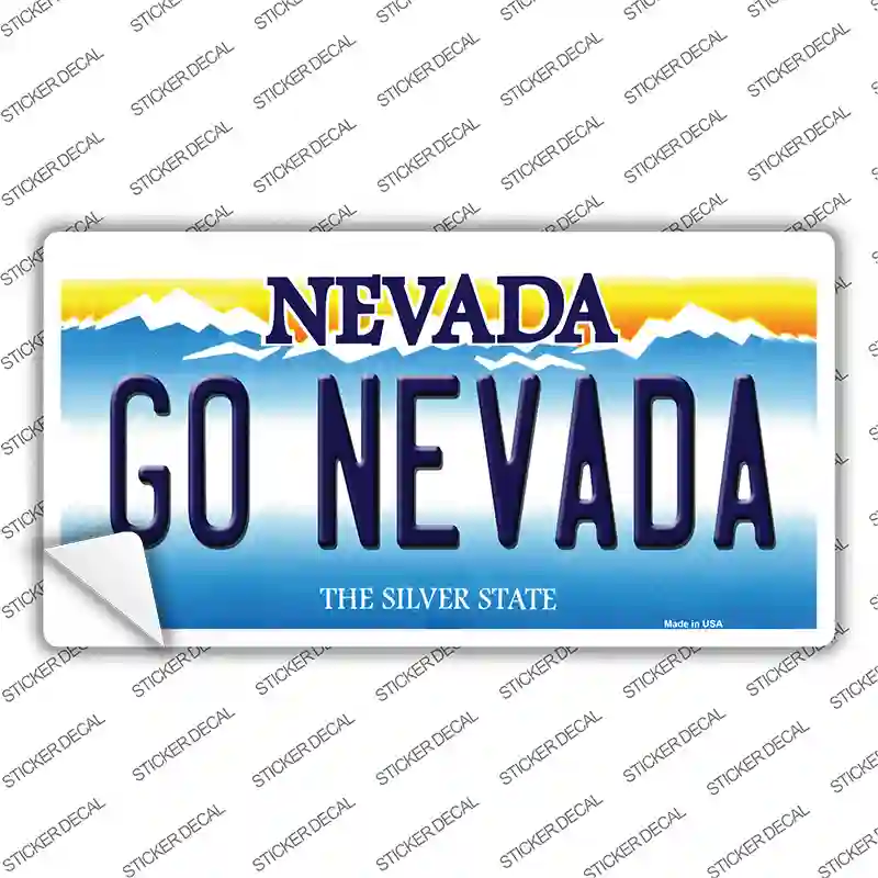 Go Nevada NV Novelty Sticker Decal