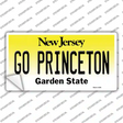 Go Princeton NJ Novelty Sticker Decal