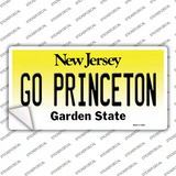 Go Princeton NJ Novelty Sticker Decal