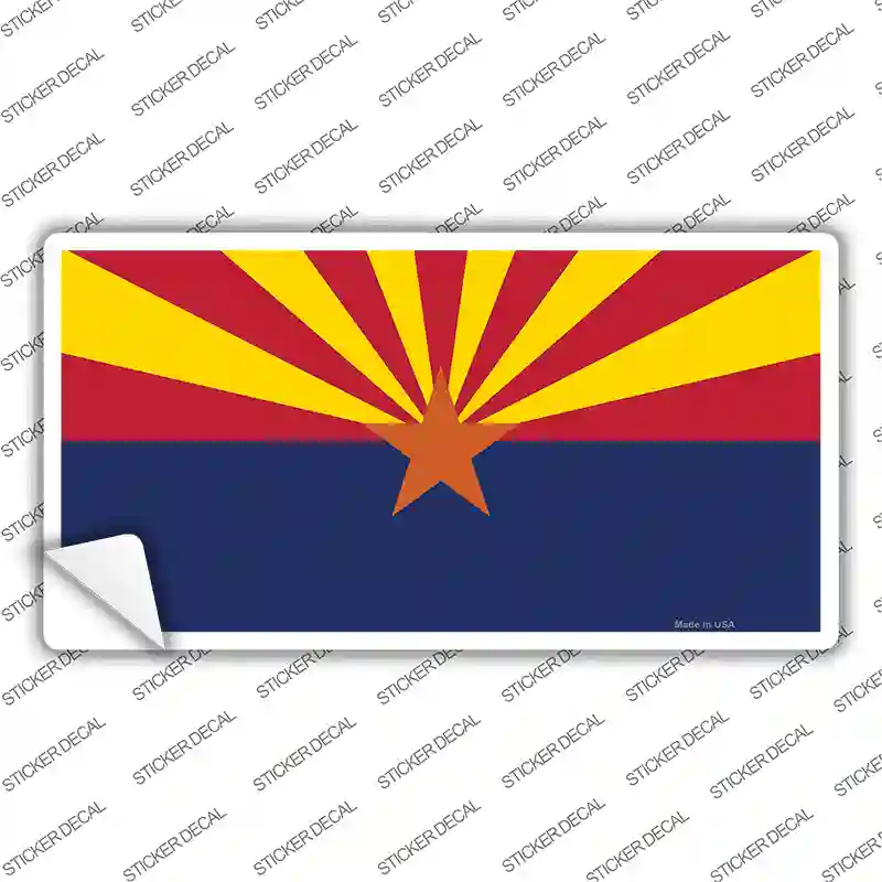 Arizona Small Star Novelty Sticker Decal