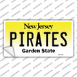 Pirates NJ Novelty Sticker Decal