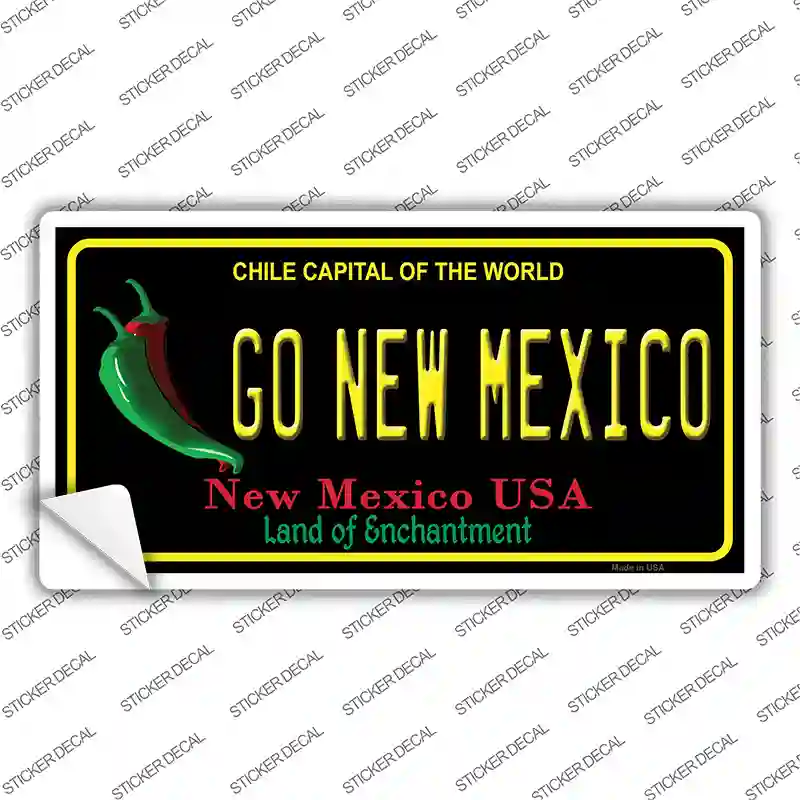 Go New Mexico NM Novelty Sticker Decal