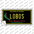 Lobos NM Novelty Sticker Decal