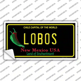 Lobos NM Novelty Sticker Decal