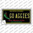 Go Aggies NM Novelty Sticker Decal
