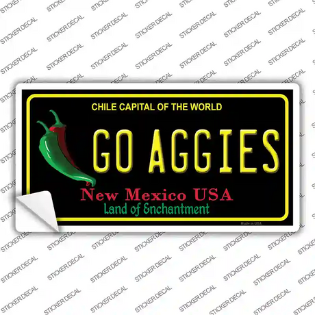 Go Aggies NM Novelty Sticker Decal