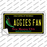 Aggies Fan NM Novelty Sticker Decal