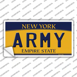 Army NY Novelty Sticker Decal