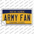 Army Fan NY Novelty Sticker Decal