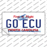 Go East Carolina Univ NC Novelty Sticker Decal