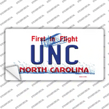 Univ North Carolina NC Novelty Sticker Decal