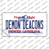 Demon Deacons NC Novelty Sticker Decal