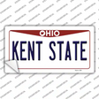 Kent State OH Novelty Sticker Decal
