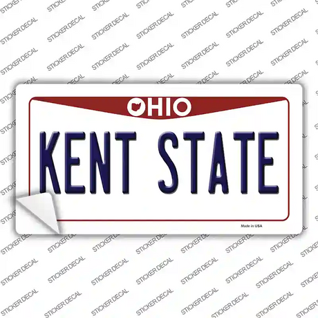 Kent State OH Novelty Sticker Decal