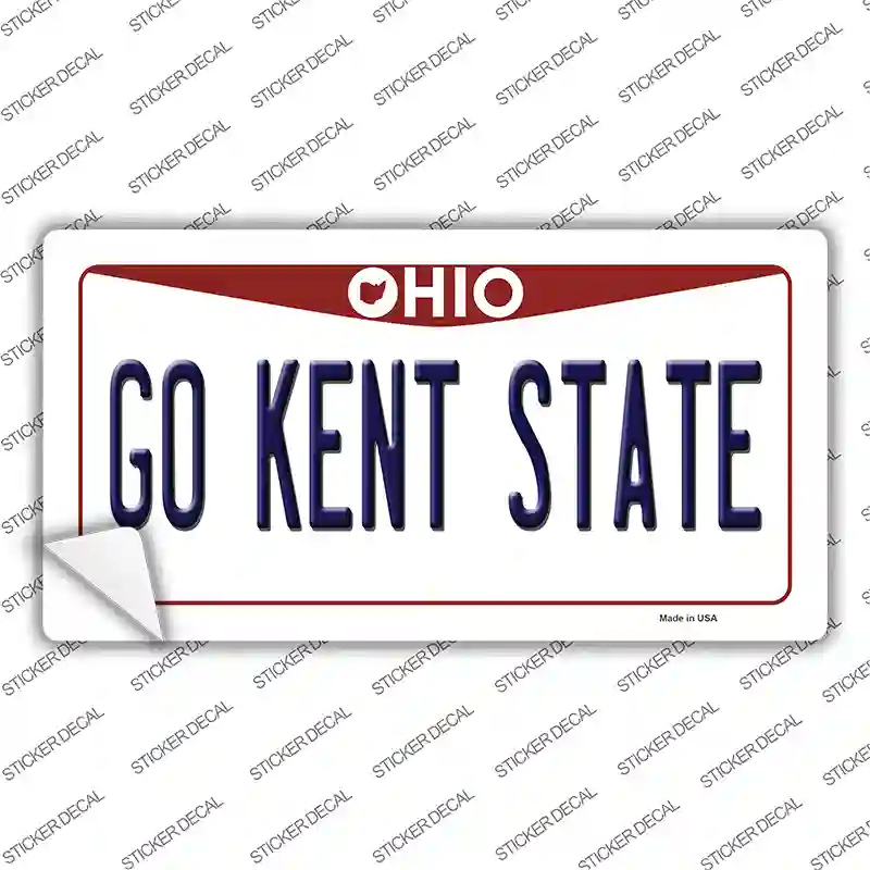 Go Kent State OH Novelty Sticker Decal