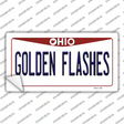 Golden Flashes OH Novelty Sticker Decal