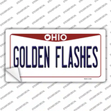Golden Flashes OH Novelty Sticker Decal