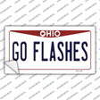 Go Flashes OH Novelty Sticker Decal