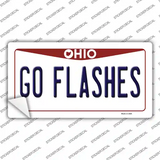 Go Flashes OH Novelty Sticker Decal