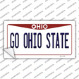 Go Ohio State OH Novelty Sticker Decal