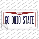 Go Ohio State OH Novelty Sticker Decal