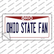Ohio State Fan OH Novelty Sticker Decal