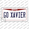 Go Xavier OH Novelty Sticker Decal