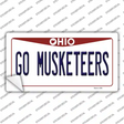 Go Musketeers OH Novelty Sticker Decal