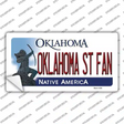Oklahoma State Fan OK Novelty Sticker Decal