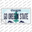 Go Oregon State OR Novelty Sticker Decal