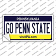 Go Penn State PA Novelty Sticker Decal