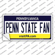 Penn State Fan PA Novelty Sticker Decal