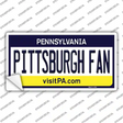 Pittsburgh Fan PA Novelty Sticker Decal