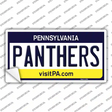 Panthers PA Novelty Sticker Decal