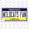Wildcats Fan Pennsylvania PA Novelty Sticker Decal