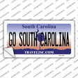 Go South Carolina SC Novelty Sticker Decal