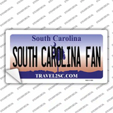 South Carolina Fan SC Novelty Sticker Decal