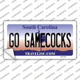 Go Gamecocks SC Novelty Sticker Decal