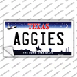 Aggies TX Novelty Sticker Decal