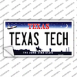Texas Tech TX Novelty Sticker Decal