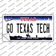 Go Texas Tech TX Novelty Sticker Decal