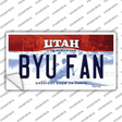 BYU Fan UT Novelty Sticker Decal